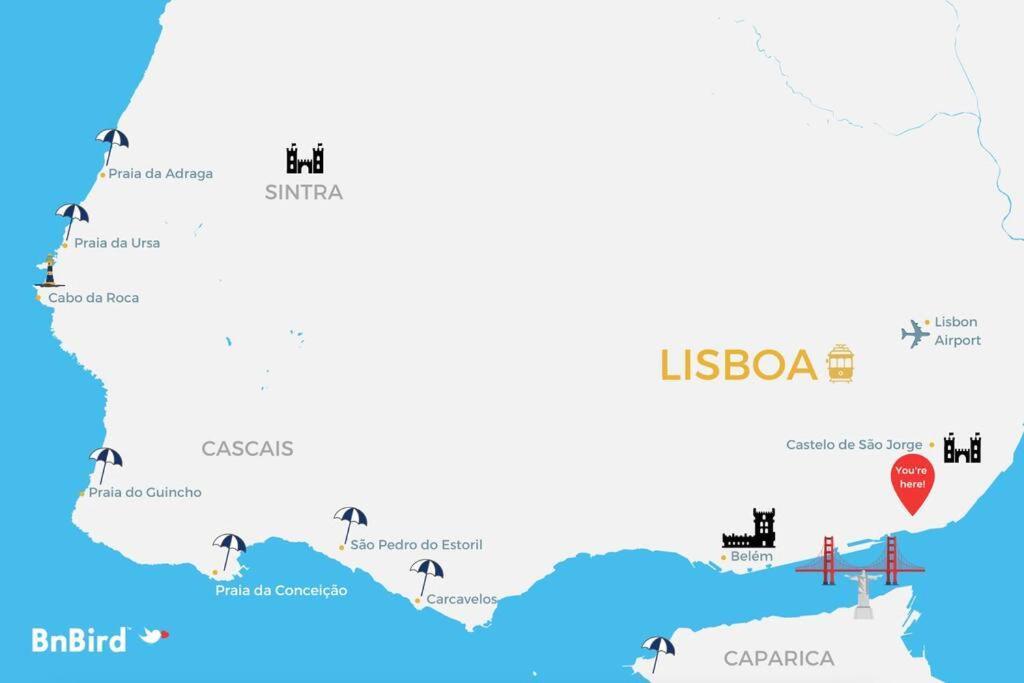 Bica'S River View Duplex Lisboa Ngoại thất bức ảnh